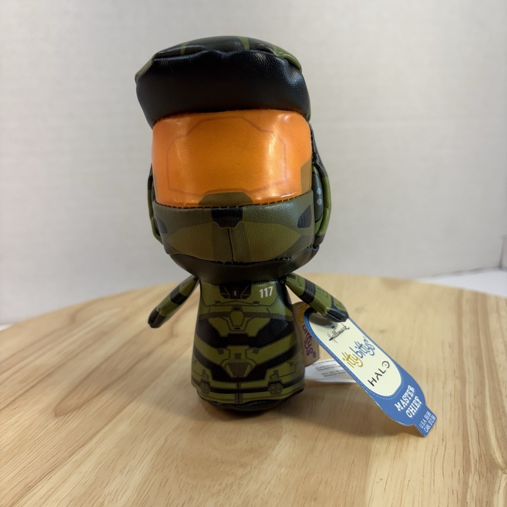 Hallmark itty bittys Halo Master Chief Mini Plush KDD2225 Green 2024 NWT